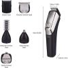 GeRRiT Hair Clippers, Cordless Rechargeable Hair Trimmer for Families,Electric Haircut Kit for Beginners, Christmas Gift for Men Dad Boyfriend Husband view 2