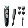 GeRRiT Hair Clippers, Cordless Rechargeable Hair Trimmer for Families,7-Piece Electric Haircut Kit for Beginners,Valentines Day Gifts for him view 1