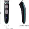 GeRRiT Hair Clippers, Cordless Rechargeable Hair Trimmer for Families,7-Piece Electric Haircut Kit for Beginners,Valentines Day Gifts for him view 2