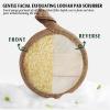 Natural Loofah Sponge Exfoliating Body Scrubber and Soft and Easy Foaming Face Exfoliating Loofah Pad Scrubber view 3