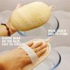 Natural Loofah Sponge Exfoliating Body Scrubber and Soft and Easy Foaming Face Exfoliating Loofah Pad Scrubber view 4