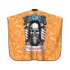 Custom Barber Skull Haircut Barber Cape for Men Women, Personalized Text Logo Salon Haircut Cape, Customized Hair Cutting Cape Hairdressing Apron for Home Salon Barbershop view 2