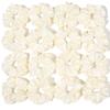 16 Pcs Scrunchies for Women - White Satin Silk Scrunchies for Girls Hair Ties Elastics Bands Ponytail Holder Hair Accessories view 1