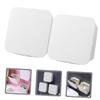 ABOOFAN 2pcs Multipurpose Wall-mounted Container Cotton Swab Holder Wall Mount Holder Wall Mount Organizer Bathroom Holder Canisters Clamshell Abs Storage Cosmetic Box White, 14x5.5x14cm view 4