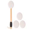 NOLITOY 1set Back Lotion Applicator with Replacement Handle Cream Applicator for Easy Application of Lotions and Sunscreen - Design for Secure Grip view 1