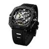 Ciga Design X051-BB01-W5B Men's Automatic Watch, Series X Eye of Hours Bio-Ceramic, Genuine Product, Black, Black view 2