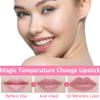 BKPPLZP 1 Pack Crystal Flower Jelly Lipstick,Magic Color Changing Lipstick,PH Clear Temperature Color Changing Lip Gloss,Lip Balm,Long Lasting Nourishing Moisturizing Lip Stick Set 04 view 4