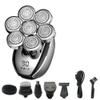 Head Shavers for Bald Men, 5 In 1 Men Electric Shaver 7 Floating Cutter Head Razor Waterproof Beard Trimmer Nose Haircut Machine Facial Cleansing Tools view 1