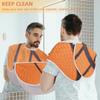 Xiaoyanbd Basketball Texture Beard Bib Apron,Beard Hair Catcher for Men Shaving,Fathers Day Anniversary Christmas Gifts for Dad Husband,Beard Bib with 2 Suction Cups view 4