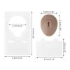 3D Silicone Belly Piercing Practice Model Reusable Soft Elastic Human Navel Display for Piercing Training Dark Skin Tone view 2