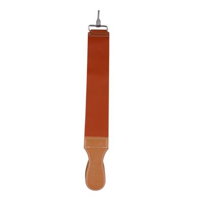 NOLITOY Leather and Canvas Double-layer Razor Strop for Straight Razor Sharpening Polishing Strap for Professional Barbers and Home Use
