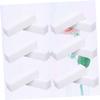 Healeved 12pcs Nail Buffer Sided Sanding Blocks for Manicure and Pedicure Care for Nail Shaping and Smoothing Lightweight Design for Home and White view 4