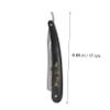 Outanaya 1pc Manual Shaving Old Style for Cutting and Beard Grooming Full Handle Compact Design for Travel Use Grey Random Style view 2