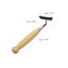 Outanaya 4pcs Classic Bamboo Handle Razor Eco-friendly Stainless Steel Shaving Razor for Men Mustache Trimmer Beard Trimmers view 2