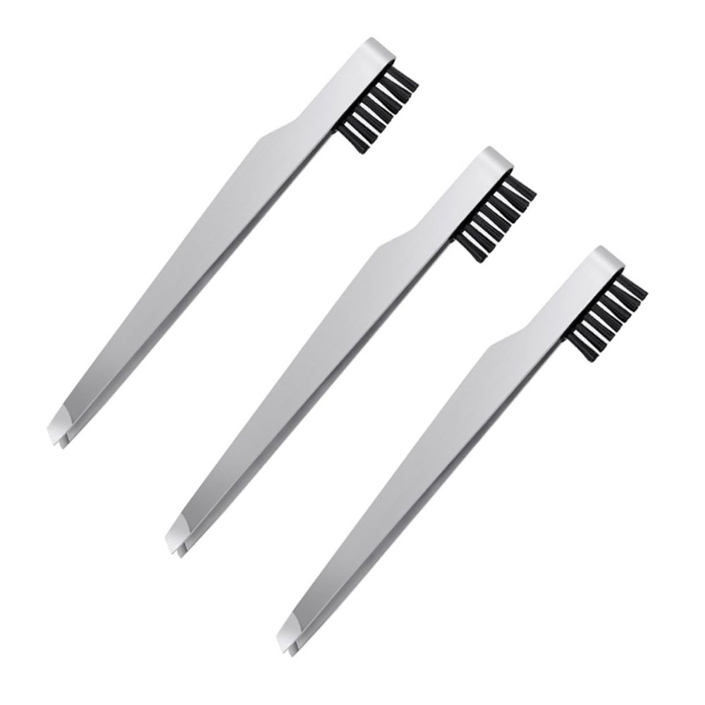 Beavorty 3pcs Stainless Steel Eyebrow Tweezers Precision Cosmetic Tool for Eyebrow Shaping Lightweight Design for and Multi-purpose Makeup Essential for Women