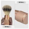 Didiseaon Small Beard Brush for Men Portable Mustache Brush Beard Grooming Tool Soft Bristles view 2