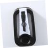 Outanaya Foldable Electric Shaver Holder Draining Base and Brush for Easy Cleaning Compact Design for Space Saving for Dad Boyfriend Husband Black view 2