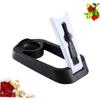 Outanaya Foldable Electric Shaver Holder Draining Base and Brush for Easy Cleaning Compact Design for Space Saving for Dad Boyfriend Husband Black view 3