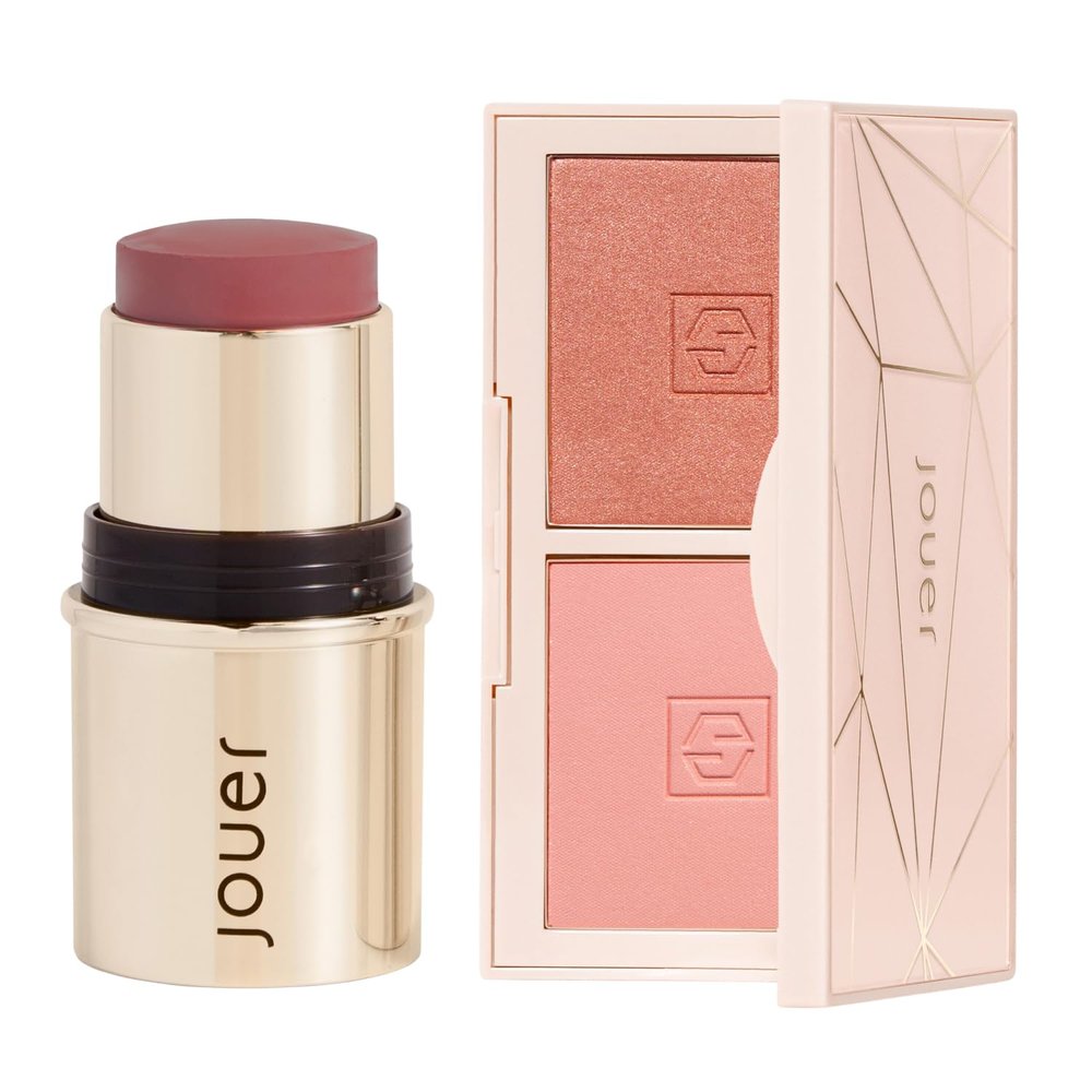 Jouer Promise Me Blush & Bloom Cheek + Lipstick & Blush Bouquet Duo Bundle
