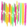 Didiseaon 100pcs Spiral Perm Rods Cold Wave Curling Tools for Long Hair Non-slip Design for Diy Hairstyles for Home Salon Use Multi-functional Hair Styling view 1