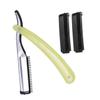 Outanaya Stainless Steel Straight for Barbers and Personal Grooming for Shaving Beard Sideburns and Fine Hair Compact Design for Travel Use view 1