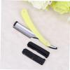 Outanaya Stainless Steel Straight for Barbers and Personal Grooming for Shaving Beard Sideburns and Fine Hair Compact Design for Travel Use view 3