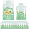 12 Pack 10ml Vala Edge Control Braiding Gel Pomade Strong Hold High Shine Made in Korea Beauty Styling Gel (Honeydew) view 1
