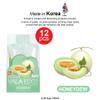12 Pack 10ml Vala Edge Control Braiding Gel Pomade Strong Hold High Shine Made in Korea Beauty Styling Gel (Honeydew) view 2