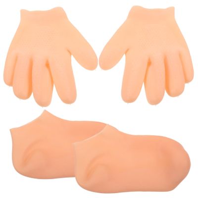 Healeved Moisturizing Socks and Gloves for Women Soft Breathable Skin Care for Dry Hands and Feet Overnight Hydration for Cracked Skin Lotion Infused Protection