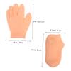 Healeved Moisturizing Socks and Gloves for Women Soft Breathable Skin Care for Dry Hands and Feet Overnight Hydration for Cracked Skin Lotion Infused Protection view 4
