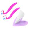 Hemoton 3pcs Ladies Trimmer Bikini Shaver for Sensitive Areas Random Color Plastic Shaving Tool for Underarm and Grooming view 1