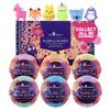 Bath Bombs for Kids with Surprise Mystical and Superhero Toy Inside, 6 Bubble Bath Bombs Fizzies, Fruity Scents, Relaxing Aromas, Gentle and Kids Safe with Bath Toys view 2
