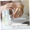 2pcs Empty Loose Powder Container Puff Portable Makeup Case for Travel for Cosmetics Crafts and Samples Sleek Design for Easy Cleaning view 2