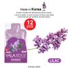 12 Pack 10ml Vala Edge Control Braiding Gel Pomade Strong Hold High Shine Made in Korea Beauty Styling Gel (Lilac) view 2