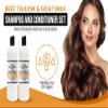 Beef Tallow & Goat Milk Shampoo and Conditioner Set - Handmade Hair Care for Thinning Relief, Sea Moss Shampoo and Conditioner, Thickening Formula for Hair Regrowth & Str (Shampoo & Conditioner 12 Oz) view 4