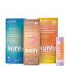 Bundle of ATTITUDE Mineral Sunscreen Stick with Zinc Oxide, SPF 30 + Tinted Mineral Sunscreen, Face Stick, SPF 30 + Lip Balm, SPF 15 + After Sun Stick, Mint & Cucumber view 1