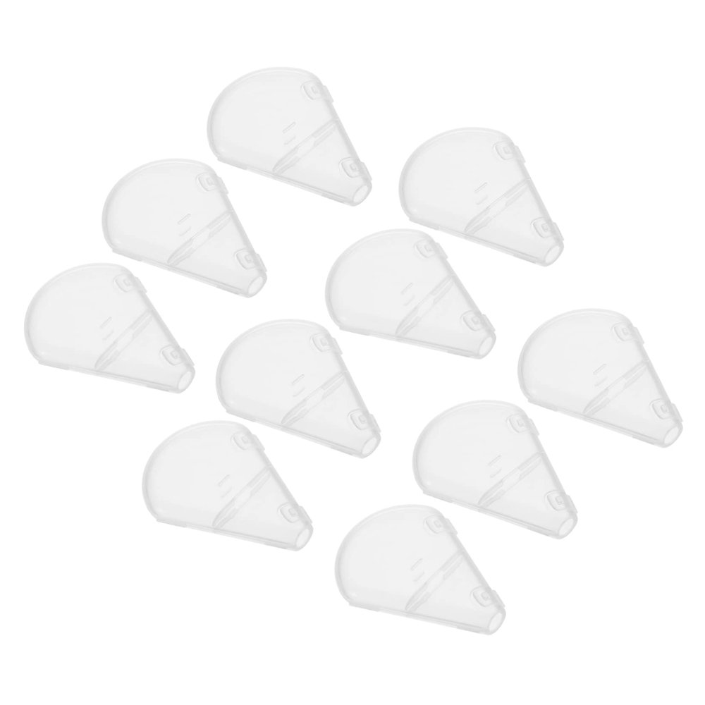 NinthAvenue Basics 10pcs Makeup Brush Protector Covers Makeup Tool Lid for Highlighter and Blush Brushes and Reusable Supplies Keeps Clean and Fashionable