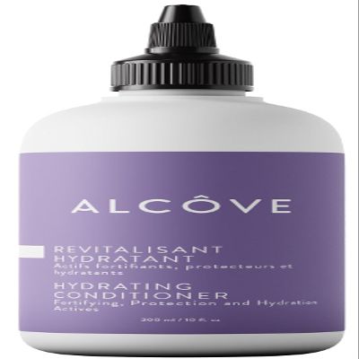 Alcve - Hydrating Conditioner - Moisturizing & Nourishing - Helps hydrate Damaged Hair - Anti-frizz properties - Lightweight Formula - Made with Argan Oil - Color Safe - Sulfate Free - Vegan - 300ml