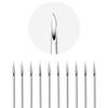 10PCS 10G Piercing Needles Sterile Disposable 316L Surgical Stainless Steel Piercing Needle Conch Lobe Piercing Needles 10 Gauge view 3