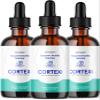 LIVORKA Cortexi Oral Drops to Drink - Formula for Ear Health, Hearing Support - Pack of 3 Bottles (90 Day Supply) view 1