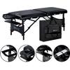 30" Galaxy Professional Portable Massage Table Master Massage Package with Aurora Multicolor Atmosphere Ambient Lighting System - Memory Foam Cushioning - Tattoo Table- Spa Salon Beauty Facial Bed view 2