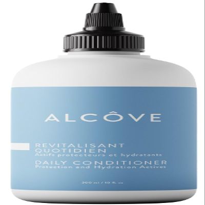 Alcve - Daily Conditioner - All Hair Types - Lightweight Care - Anti-frizz - With Argan Oil and Mango Extract - Color-Safe - Sulfate-Free - 10oz