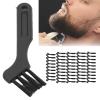 Mini Shaver Cleaning Brush, 50pcs Electric Shaver Cleaning Brush Hair Remover for Computer Keyboard Home Appliances Small Crevice Brush view 2