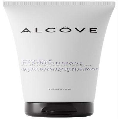Alcve - Restructuring Mask - Revitalizes & Offers Manageability - Deep Conditioning Hair Mask Made with Avocado & Moringa Oils - Hydrate, Repair, and Fortify Damaged Hair - Color-Safe - Vegan - 8.5oz