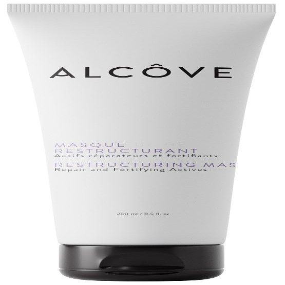 Alcve - Restructuring Mask - Revitalizes & Offers Manageability - Deep Conditioning Hair Mask Made with Avocado & Moringa Oils - Hydrate, Repair, and Fortify Damaged Hair - Color-Safe - Vegan - 8.5oz