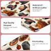 ZHANGYWFS 2 PCS Cosmetic Shrapnel Bag Squeeze Top Makeup Toiletry Bags Sturdy Vegan Leather Tote Pocket Large Accessories Cute Mom Tools Beauty Slim Holder Set Vacation Hats view 4