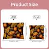 ZHANGYWFS 2 PCS Cosmetic Shrapnel Bag Squeeze Top Makeup Toiletry Bags Vegan Leather Travel Box Small Accessories Unique Kids Lipsticks Simple Slim Must Set Gym Oak view 2