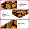 ZHANGYWFS 2 PCS Cosmetic Shrapnel Bag Squeeze Top Makeup Toiletry Bags Vegan Leather Travel Box Small Accessories Unique Kids Lipsticks Simple Slim Must Set Gym Oak view 4