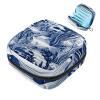 VTGHDEEQ Small Travel Makeup Bag,Cosmetic Bags for Women,Fishes Seagrass Coral,Period Bag view 1