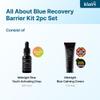 DearKlairs] After-Sun Care Duo Kit, Midnight Blue Calming Cream + EGF Blue Drop Set, Soothing, Fast Absorbing, Light Texture for Easy Use, Sensitive Skin Friendly view 3